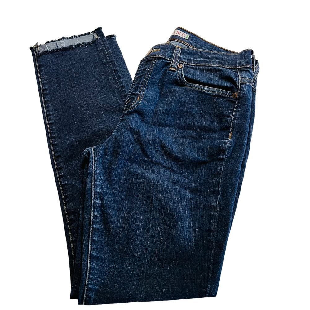 J Brand Skinny Raw Step Hem Mid Rise Ankle Jeans Size 29 - Picture 8 of 11